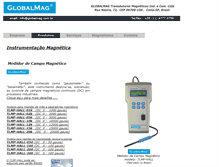 Tablet Screenshot of globalmag.com.br
